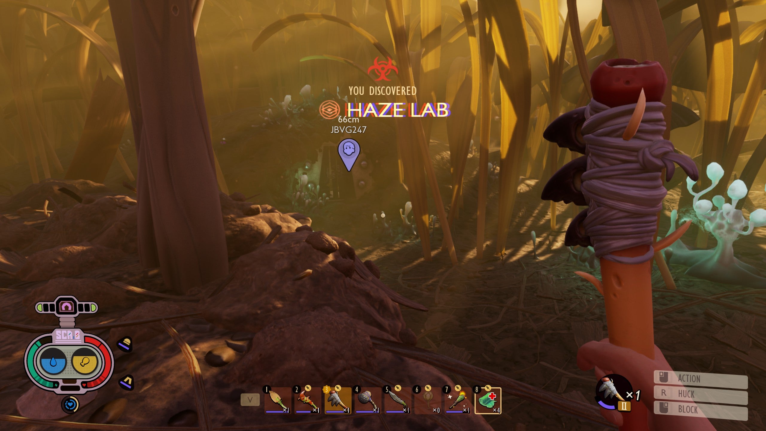 Grounded How to open the Haze lab and survive the gas VG247